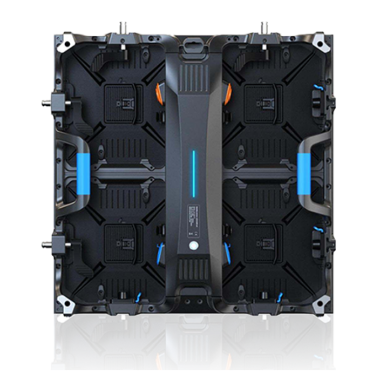 Cabinet: DM series size 500*500/500*1000 mm, suitable for Indoor P2.6、P3.9,Outdoor P2.9、P4.8, Usually used for stage performances , easy to remove and install.