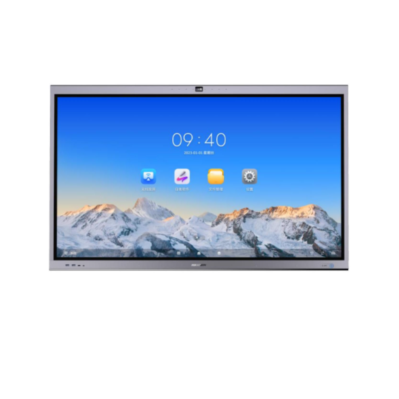 Hikvision DS-D5C55RB/D – 55″ 4K Interactive Panel (AI Camera • 8-Array Mic • Smooth Pen-on-Paper Touch)