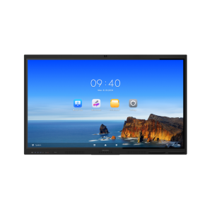 Hikvision DS-D5B65RB/FL – 65″ 4K Interactive Flat Panel Display (48MP Camera • 8-Array Mic • 40-Point Multi-Touch)
